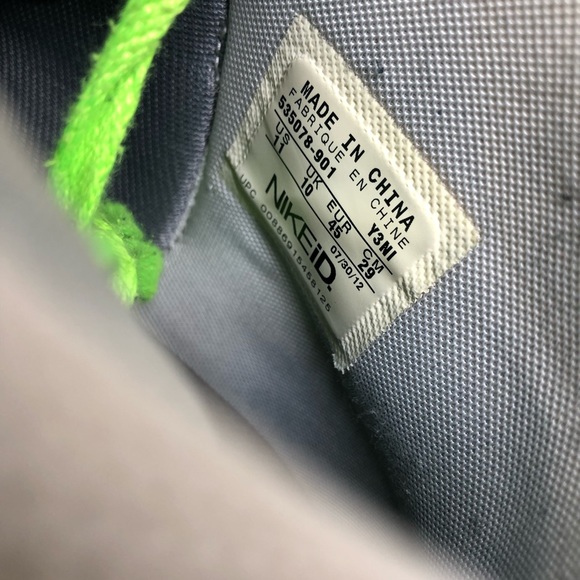 Nike ID Seahawks Dunk Highs Men’s 12 - Picture 7 of 7